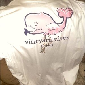 Vineyard Vines flamingo whale